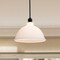 Nuvo Russel - 14 Inch Pendant - Matte Black with Satin White Glass 60/8026 - alternate 2